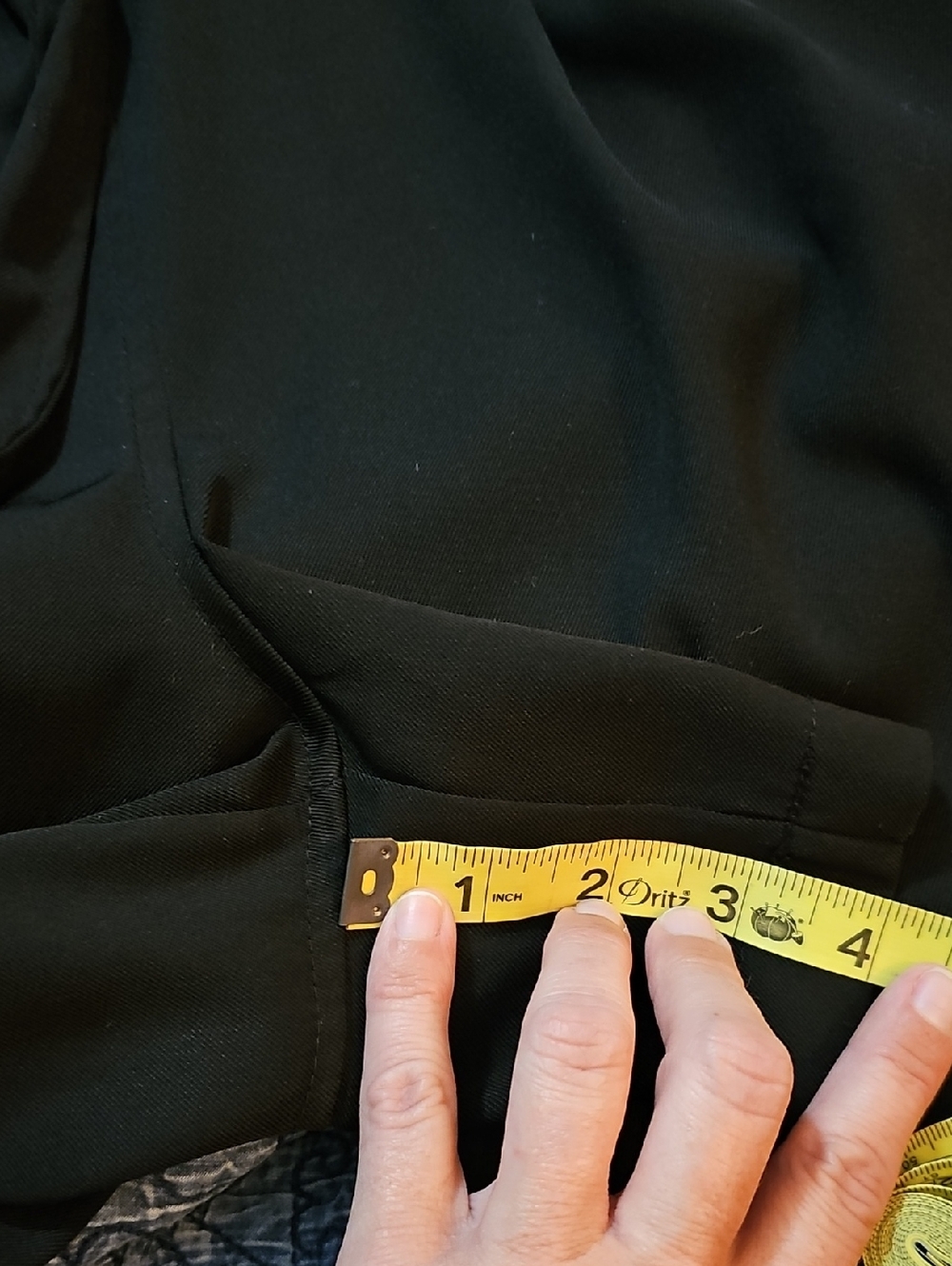 Max Studio Black Tie-Front High Waist Shorts - Picture 7 of 7